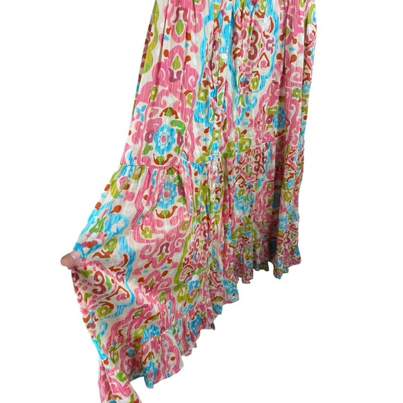 HOUSE OF HARLOW 1960 Floral Open Tie Back Tiered Boho Maxi Dress Size S NWT - Picture 8 of 16